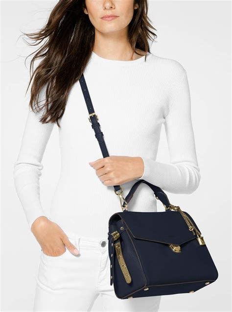 Michael Kors Bristol Medium Satchel Crossbody 